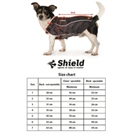 Shield Cold - Målskema med ryg, bryst & halsmål
